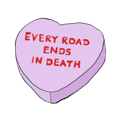 Computeristicly's tweet image. Cormac McCarthy’s Valentine’s Day Candy Hearts
by Kristina Libby and Timothy Cahill