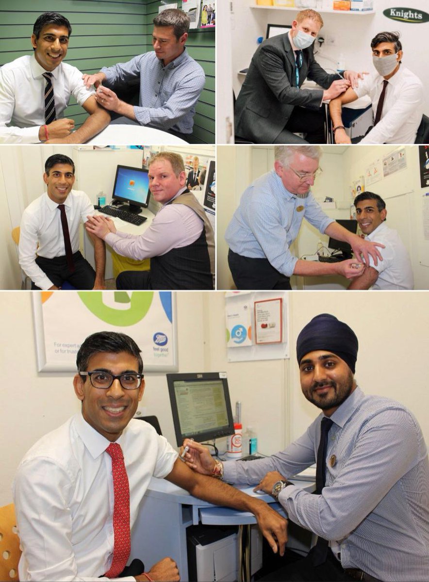 pplatesrgrate's tweet image. “Rishi 5 Jabs”    
Fakery?