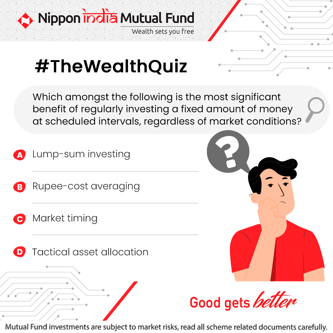 #TheNipponQuiz is here! Comment below the correct answer and tag @nipponindiamf with 3 friends to win special prizes! #Contest #ContestAlert #NipponIndiaMutualFund #MutualFund #Investment #Savings #FinancialGoals