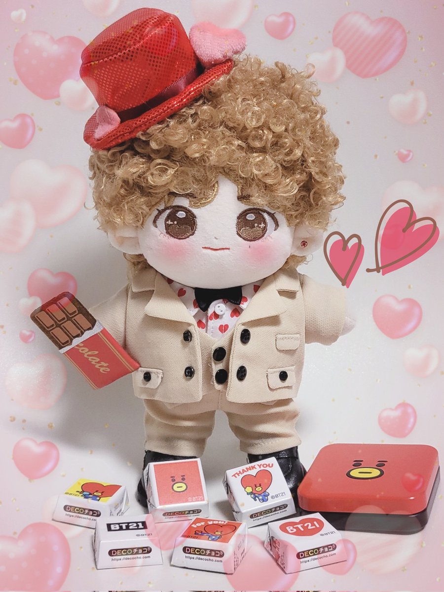 Too much♥💗🩷❓
Today is St. Valentine's Day🍫💕

#BTS #防弾少年団 #방탄소년단 #テヒョン #V #テテ #トイプーテテ #プードルテテ #BooBooTAE #Repost <a href="/Soop_doll/">soop_doll</a> <a href="/_kokoano_/">Kokoano ぬい服</a> <a href="/cocoidoll/">coco_idoll</a> <a href="/komorebhouse/">𝚔𝚘𝚖𝚘𝚛𝚎𝚋 𝚑𝚘𝚞𝚜𝚎</a> #BT21 #TATA #バレンタイン2024  #ValentinesDay #LINEFRIENDS