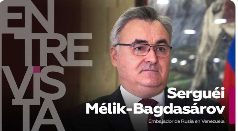 Les invitamos a ver la entrevista del Embajador @EmbSergio al canal RT.

✅️ #sanciones 
✅️ #AlianzaEstrategicaEnAccion 
✅️ #Esequibo
✅️ #Ucrania

t.me/embajadarusave…