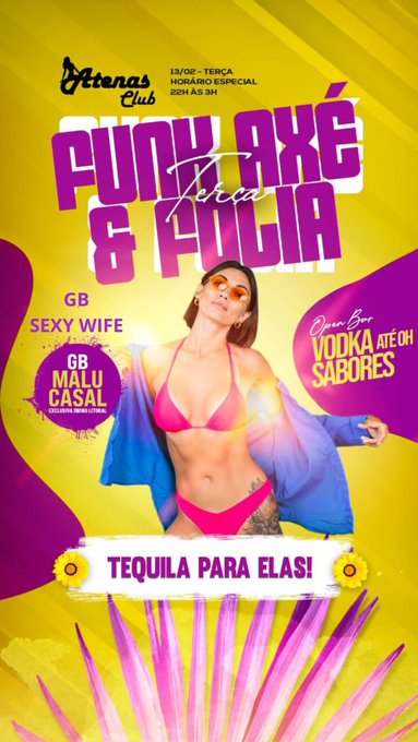 Hj tem show no Atenas espero vcs l&aacute; 😋😛😛 https://t.co/3gqj2oeelC