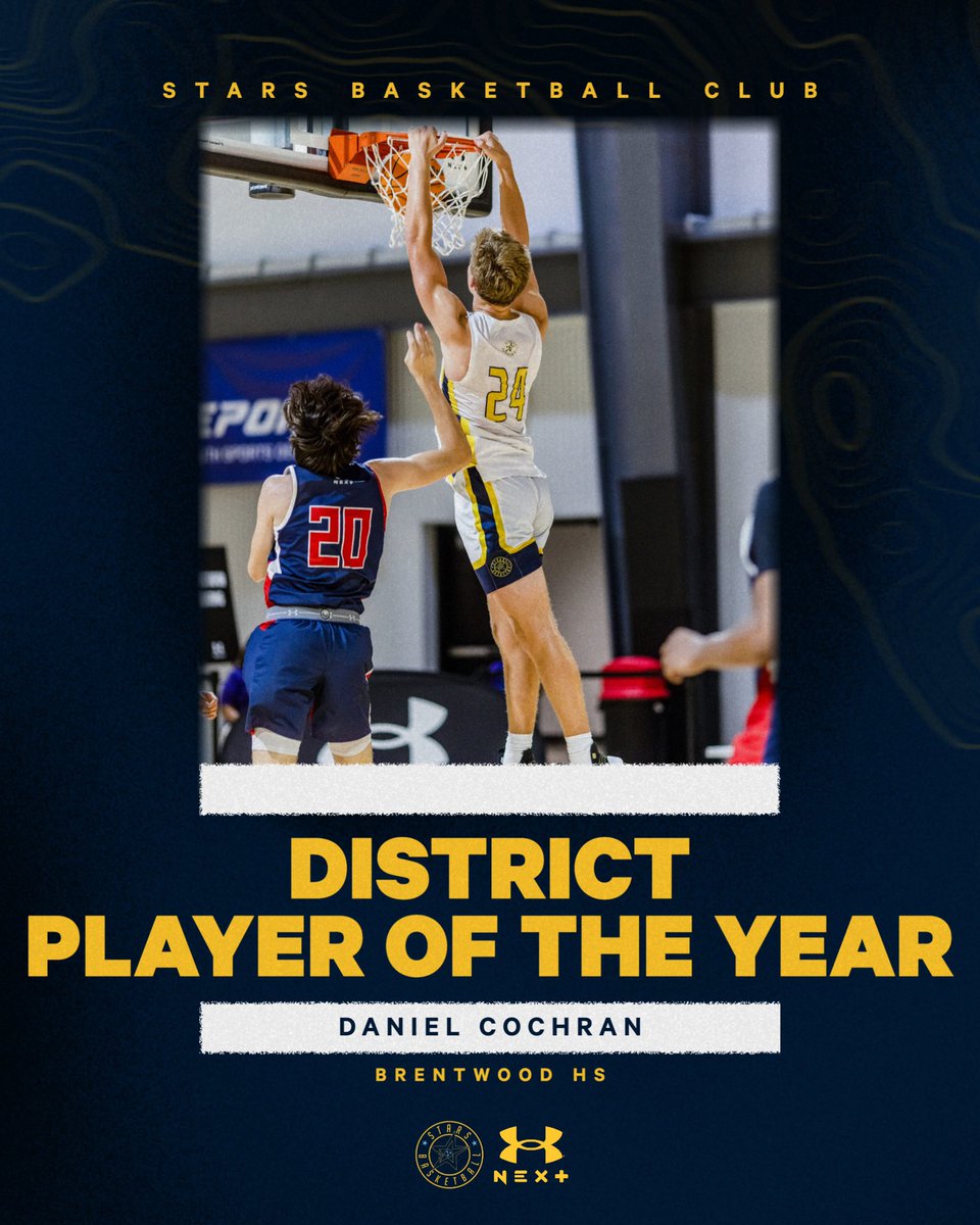 StarsNash_MBB's tweet image. 2024 STARS UA Rise athlete Daniel Cochran (@Daniel_Cochran_) was named District Player of the Year! Congrats Daniel!🌟#morethan @risecircuit @UANextBHoops
