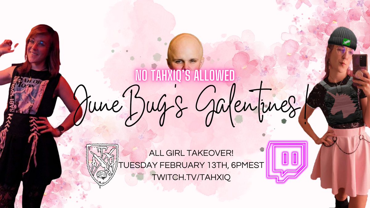 tahxiq's tweet photo. LIVE NOW WITH GALENTINES DAY / JUNE TAKEOVER. https://t.co/1IdxnYwJAw