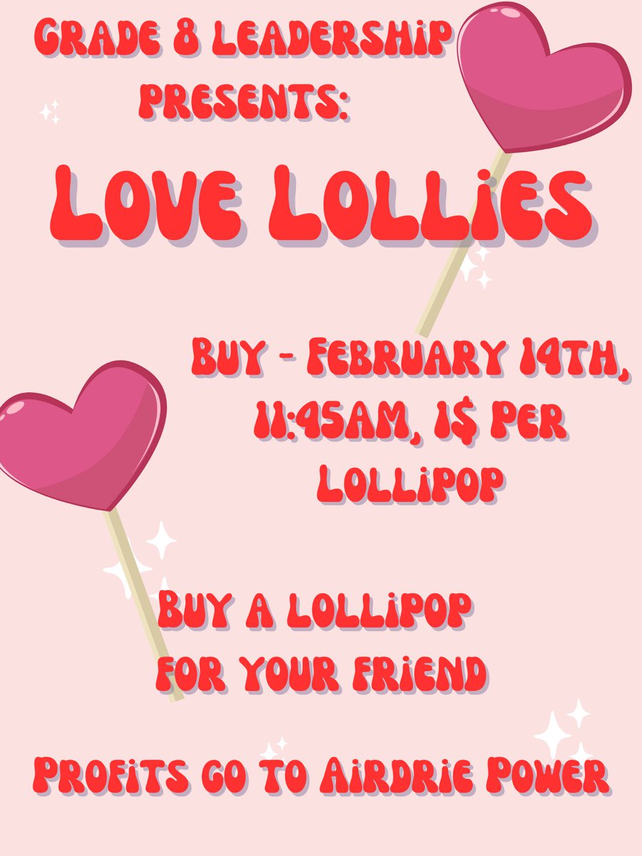 Do not forget your loonie tomorrow!!