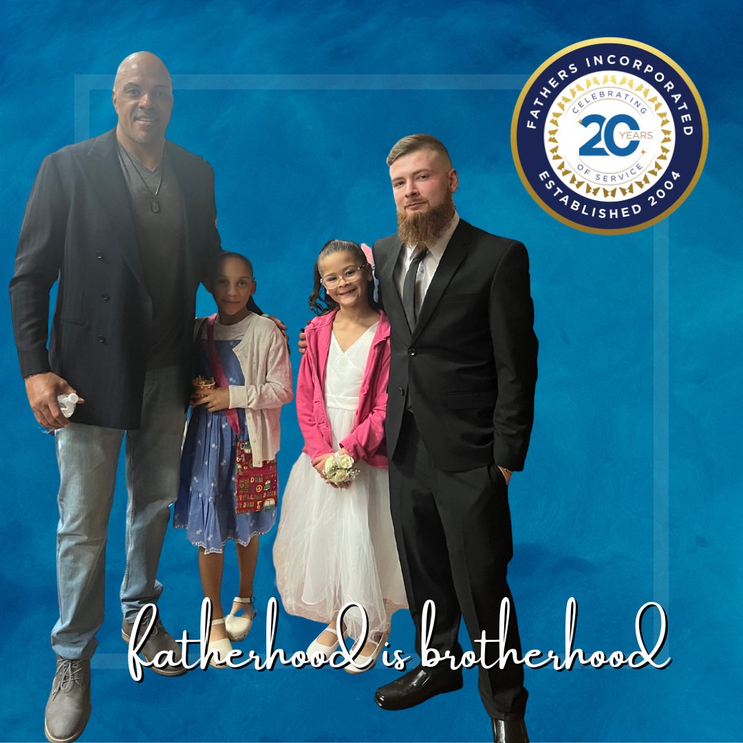 Fathersincorp's tweet image. A heartwarming moment at Brandywine Elementary's Daddy Daughter Dance 💖 Facilitator Beau and Gentle Warriors Academy grad Ethan shared a proud #GentleWarrior reunion. It's these moments that remind us why we do what we do. #DaddyDaughterDance #FathersIncorporated 🌟