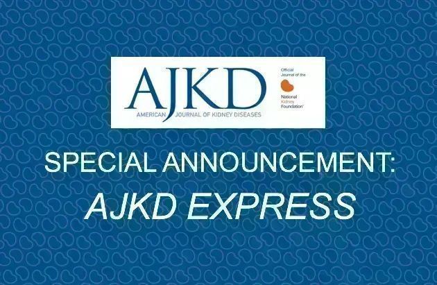 ⚡️AJKD Express is an expedited consideration process for full-length original research articles: Authors of eligible #AJKDExpress articles will be notified of decision within 7-16 business days.⚡️

Details on #AJKDBlog: buff.ly/2YabVyd