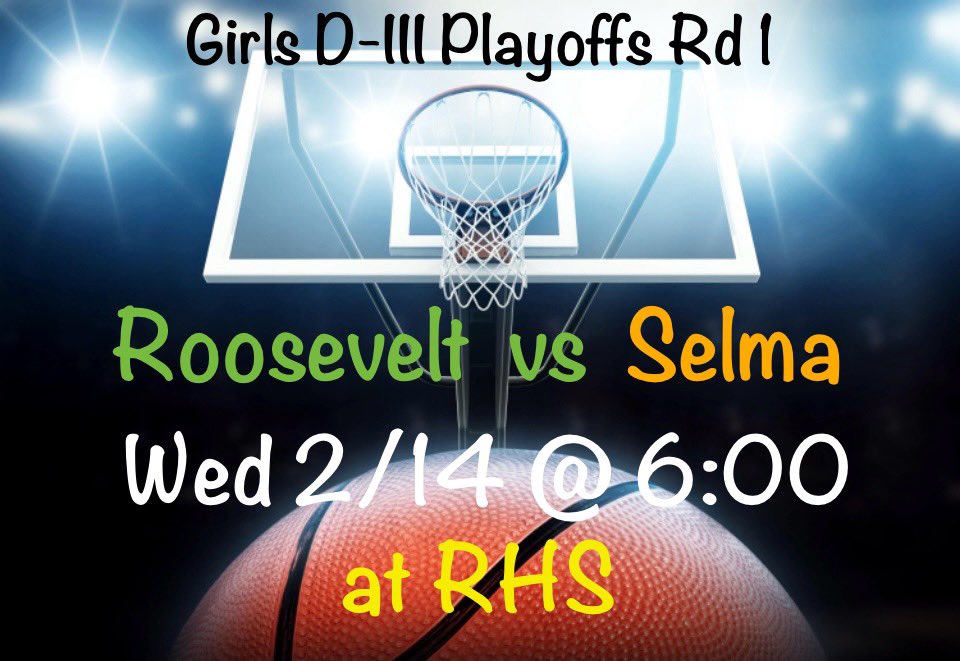 Come out and support our Girls Basketball Team on Wednesday, as they host Selma in round 1 of the D-III Playoffs! Let’s go Riders! 🏀 Tickets: gofan.co/event/1395753?…