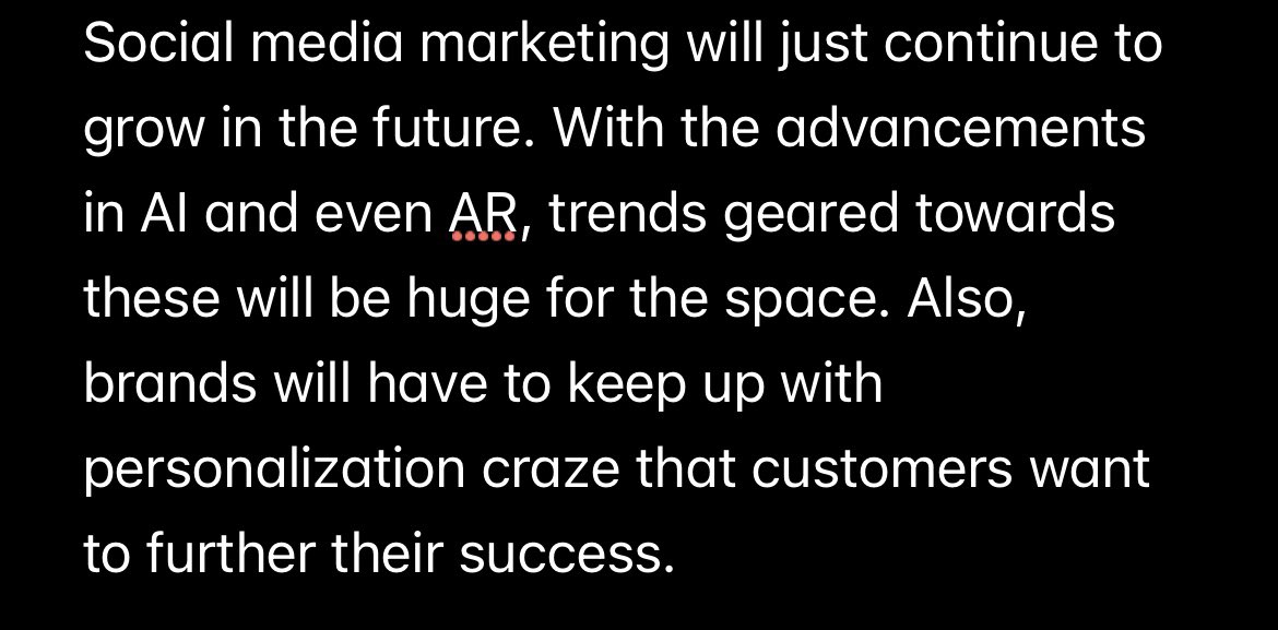 annagathman's tweet photo. @blairadowler #mktg475 https://t.co/gAC5q0JDuc
