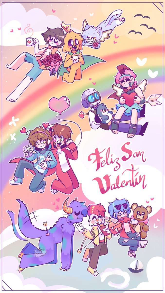 *Le tira un litro de Clorox*🌈💌✨
#CoMPaS #SanValentin 
mañana acampojaskd 
apapachen a sus tilines o celebren aniversario de Mike 🫶💕