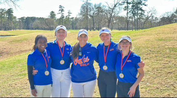 GolfGrizzlies's tweet photo. JV Girls also reppin GO with a 1️⃣st place team finish at the JV Grizzly Girls Spring Invite at Cypresswood GC. 

Low Grizzly was (Fr) Nia Mott 8️⃣6️⃣ finishing 🥉 

Congrats on the team DUB and NM for 3rd place individual. 

#DmSv https://t.co/pp5b1qMypg