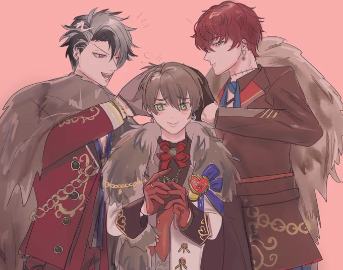 アンケートありがとうございましたこの3人になるとブとミちょっと一緒に悪いこともできるお兄さんたちって感じして好き 