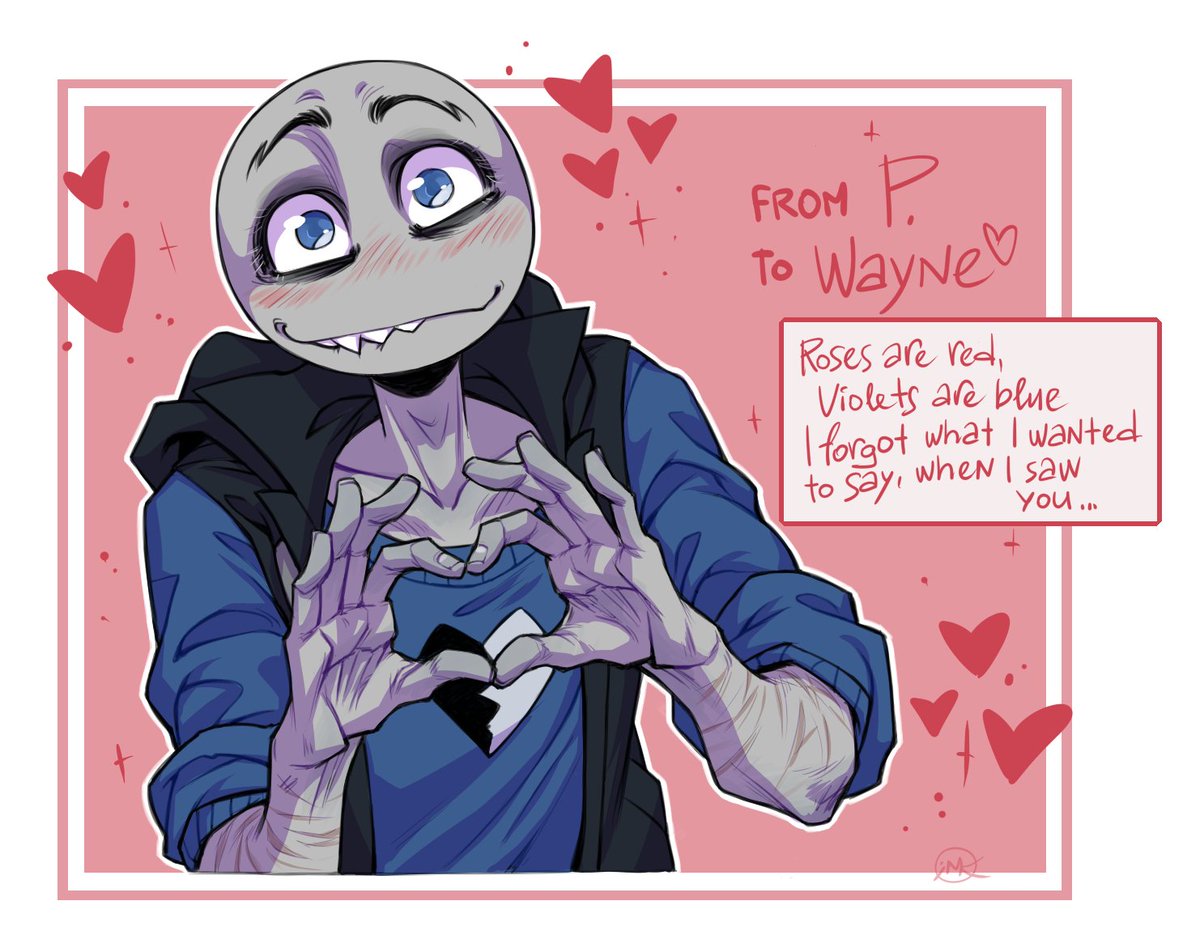 MaddSadtodd's tweet photo. One of the alternatives was: Hey, dear, are you a lightbulb? Cuz I want to screw you...
But then again, that's too much and he fumbled and actually forgot this line, which is for the better.
Happy Valentine's day.
#YourBoyfriendfanart #YourBoyfriendGame https://t.co/9lsZ9W9tGz