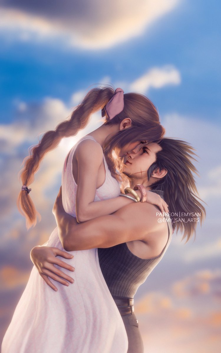 Under the same sky. #Zerith #FF7R