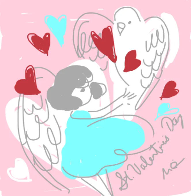 今日は #バレンタインデーhappy valentine's day 