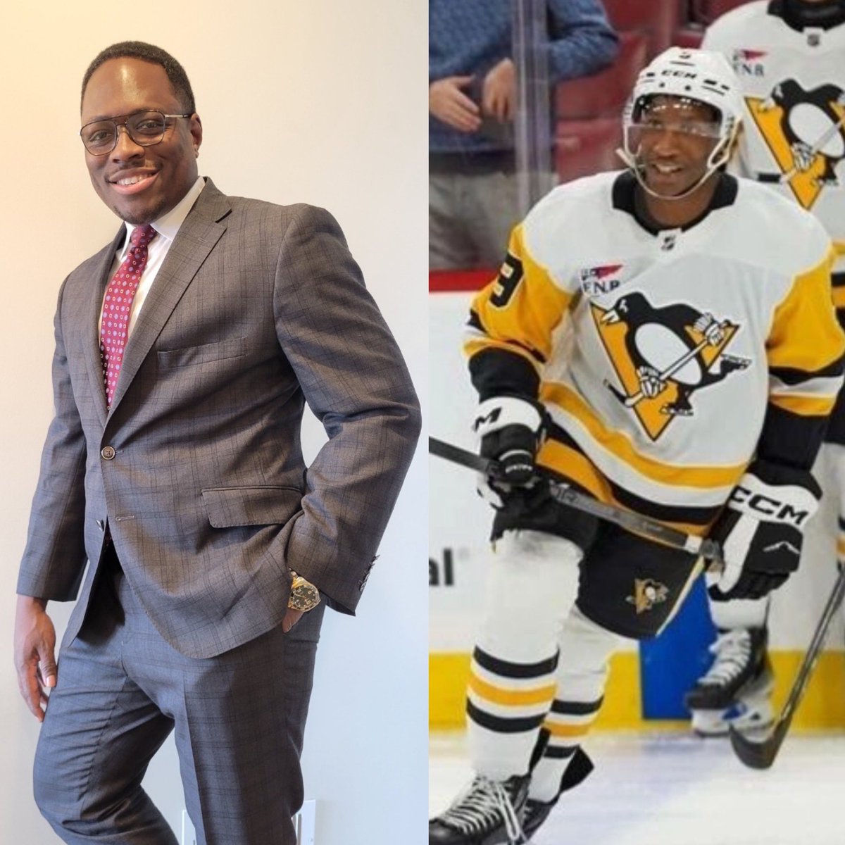 🏒 We have a new episode out today! Marc Johnstone of the <a href="/WBSPenguins/">Wilkes-Barre/Scranton Penguins</a> and the <a href="/penguins/">Pittsburgh Penguins</a> and his agent John Kofi Osei-Tutu talk to us about Johnstone’s Penguins debut in December and their journey into the NHL 

open.spotify.com/episode/1WWHEj…