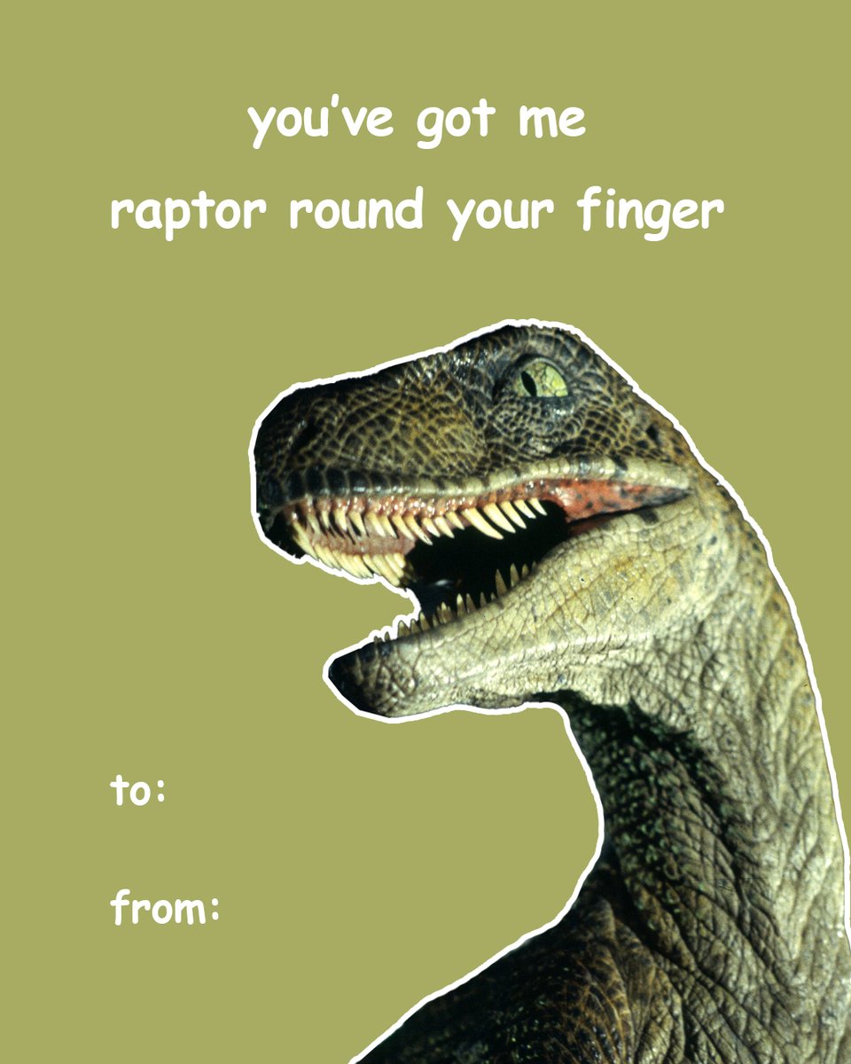 JurassicWorld's tweet image. Love can be chaotic so we crafted these for you