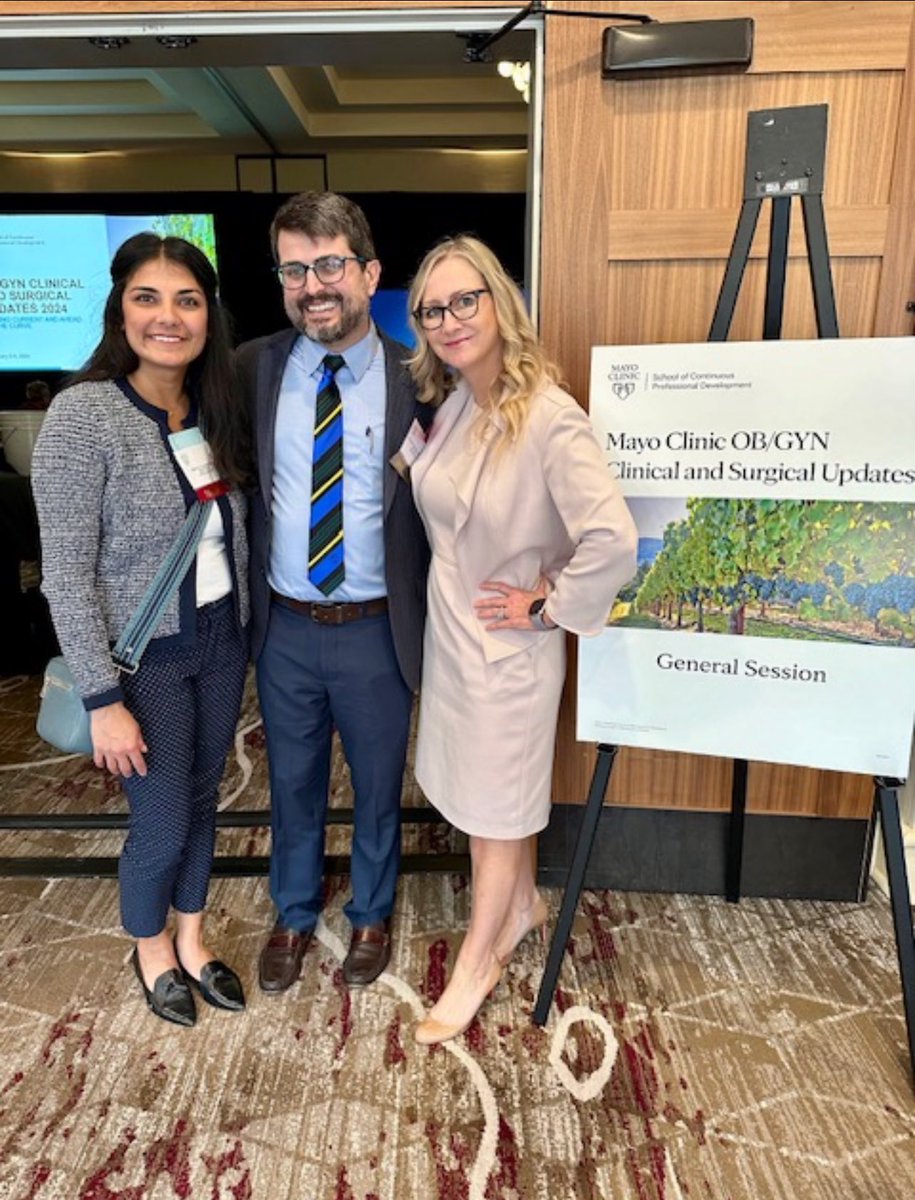 Mayo Clinic GIM Florida (@mayogimfl) on Twitter photo Great presentation from <a href="/cshufeltMD/">ChrisandraShufelt MD, MS, FACP, MSCP</a> of the <a href="/MayoGIMFL/">Mayo Clinic GIM Florida</a> with the topic:
Top Causes of Secondary Amenorrhea: Diagnosis and long-term health consequences at the @mayoclinic OB/GYN Clinical and Surgical Updates: Staying Current and Ahead of the Curve 2024 in Napa, California. Great presentation from <a href="/cshufeltMD/">ChrisandraShufelt MD, MS, FACP, MSCP</a> of the <a href="/MayoGIMFL/">Mayo Clinic GIM Florida</a> with the topic:
Top Causes of Secondary Amenorrhea: Diagnosis and long-term health consequences at the @mayoclinic OB/GYN Clinical and Surgical Updates: Staying Current and Ahead of the Curve 2024 in Napa, California.