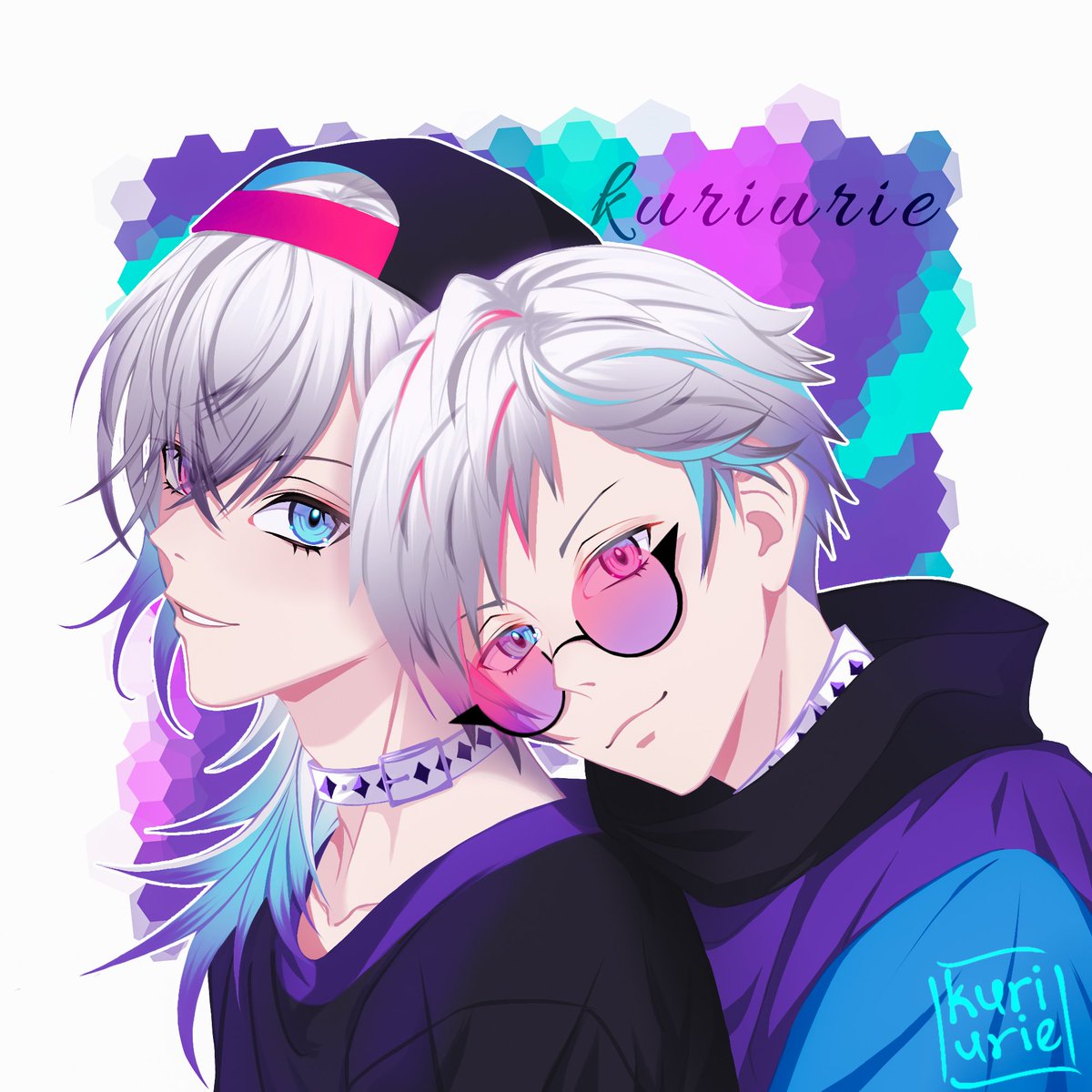 Jols_11's tweet photo. Bettel and Twobert redraw
(1/3)
#Bettelful #holoTEMPUS #RedrawTempus

(Ref: Kanata &amp; Nayuta from Paradox live) https://t.co/gJqifijopk