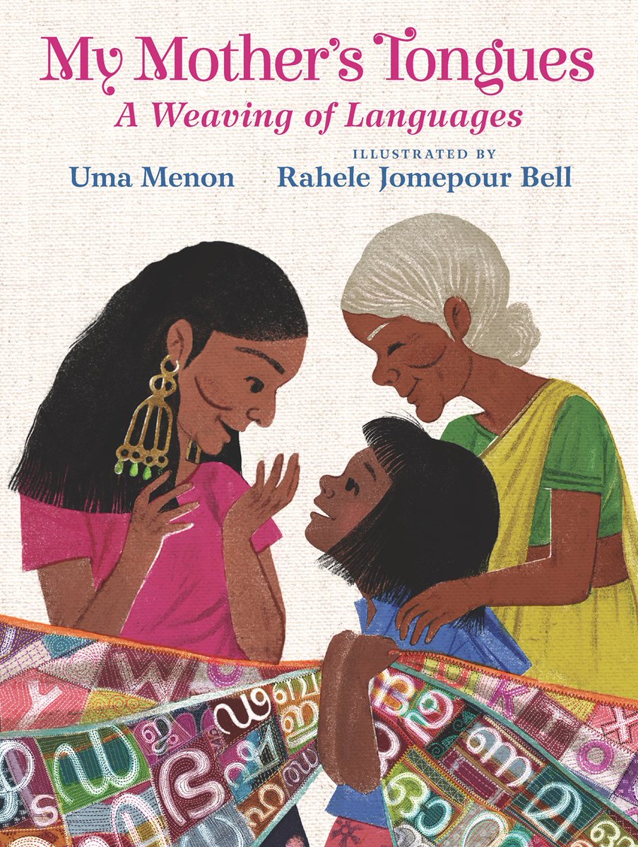 Happy book birthday to <a href="/theumamenon/">Uma Menon</a> and <a href="/RaheleJomepour/">Rahele Bell</a>'s My Mother's Tongues : A Weaving of Languages!