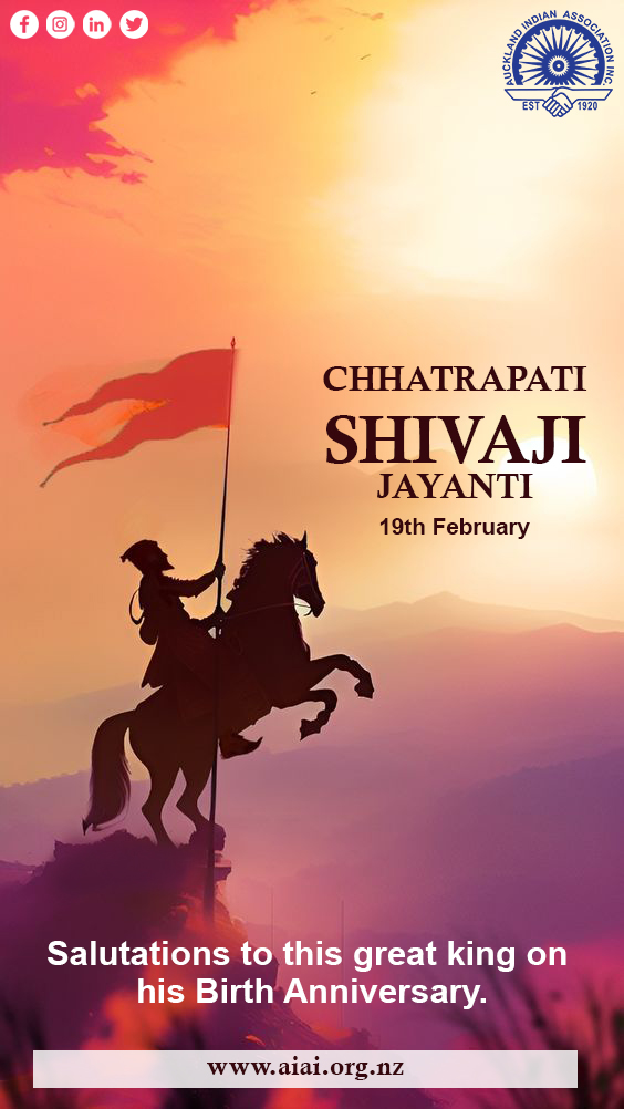 Celebrating the valiant spirit and legacy of Chhatrapati Shivaji Maharaj on his Jayanti! Let's honor the courage, leadership, and vision of this legendary warrior king who continues to inspire generations. Wishing everyone a day filled with pride, reverence & unity. Jai Shivaji!