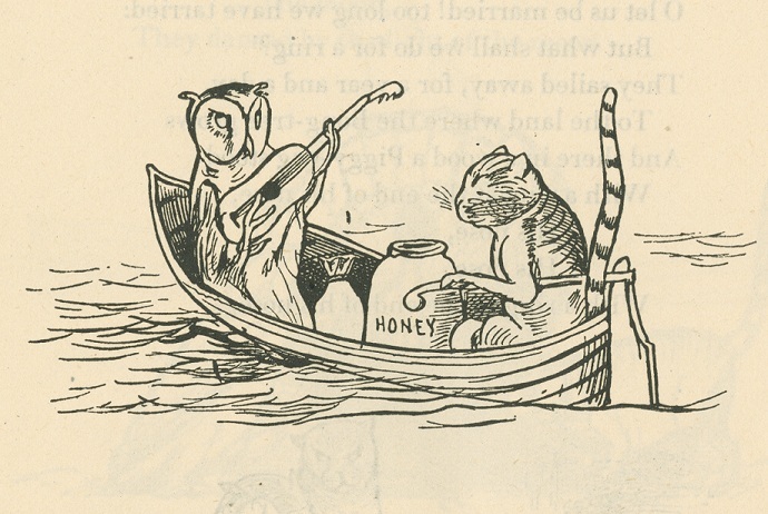 Edward_Lear_Art's tweet photo. The Owl and the Pussycat https://t.co/KjoCOeJjQ0 https://t.co/OqsfF3hWft