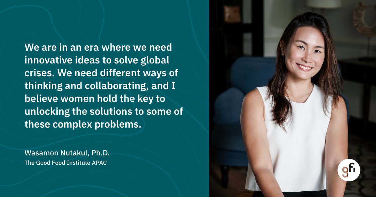 Not just a moral imperative, achieving gender & cultural equity in the STEM fields can produce better research & solutions that benefit everyone. In honor of #IDWGIS, we spoke to 4 women at GFI who are paving the way for innovations in #altprotein science: bit.ly/3USAgsH