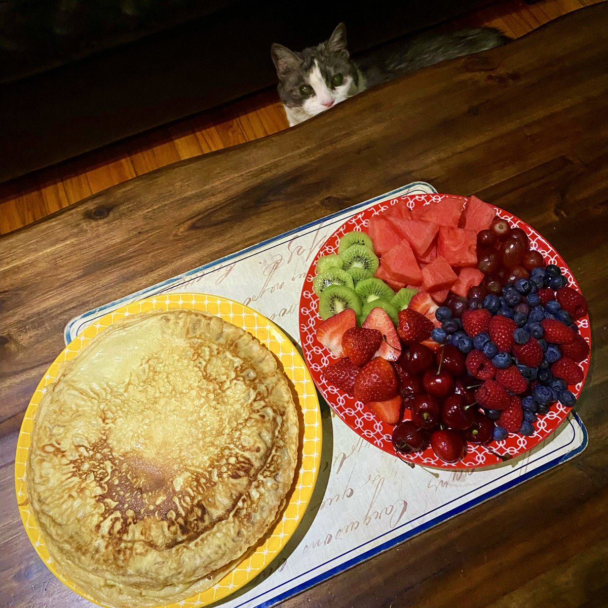 “Is it #PancakeDay?”

#MardiGras #ShroveTuesday #pancakes #cats