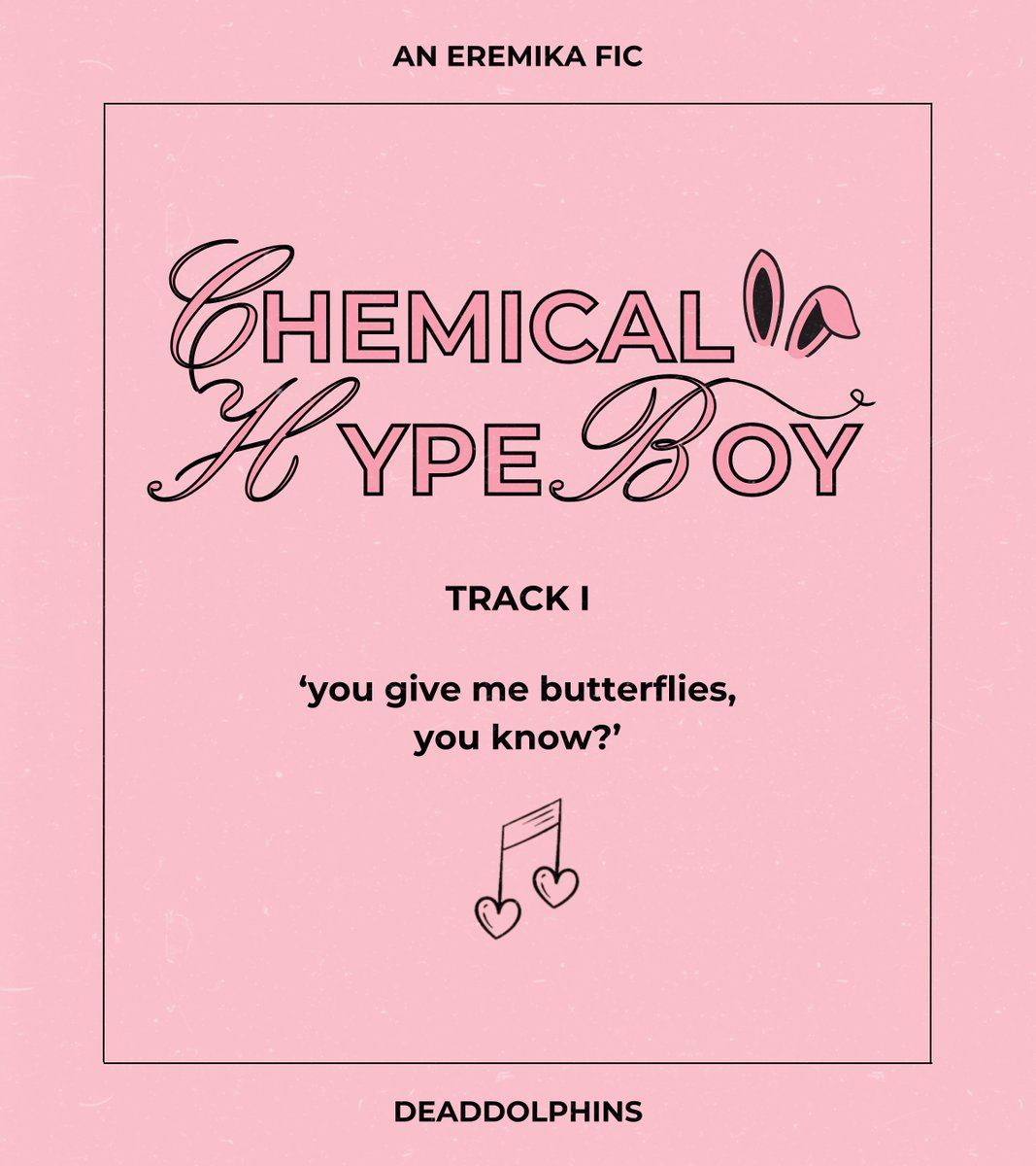 deaddolphins_'s tweet photo. CHEMICAL HYPE BOY: ‘You give me butterflies, you know?’

RELEASE DATE: 2024.02.14🌸21PM (GMT -3🇦🇷)

#eremika #20240214_21PM #deaddolphins https://t.co/1XAVRoxAPu