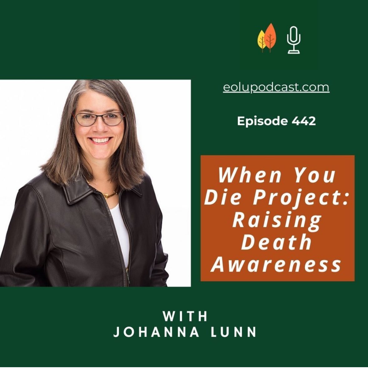 Thanks so much to  Karen Wyatt <a href="/spiritualmd/">Karen Wyatt, MD</a> for having Johanna Lunn as a guest on the EOLU Podcast. You can hear it at eolupodcast.com, or wherever you get your podcasts.