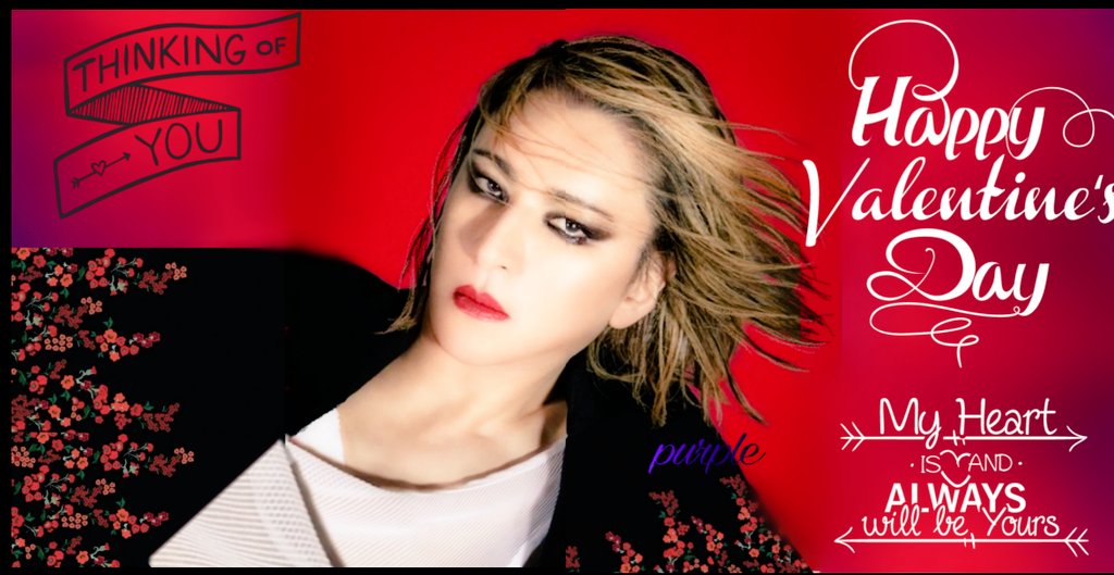 VrqMtSEmKhJFizO's tweet image. Dear...
Mr.yoshiki

HappyValentinDay🍫♡

今日は 素敵なよっちゃんへ 愛の告白が許される～日
              (⁎˃ᴗ˂⁎)

いつも 大好きです✨♥️
          (灬˘╰╯˘灬)
#YOSHIKI
@YoshikiOfficial
#ValentinDay🍫