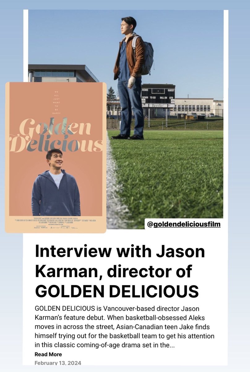 I took a chance, and it paid off! Thank you, <a href="/creativebcs/">Creative BC</a>!! bccreates.com/interview-with… <a href="/gd_film/">Golden Delicious</a>