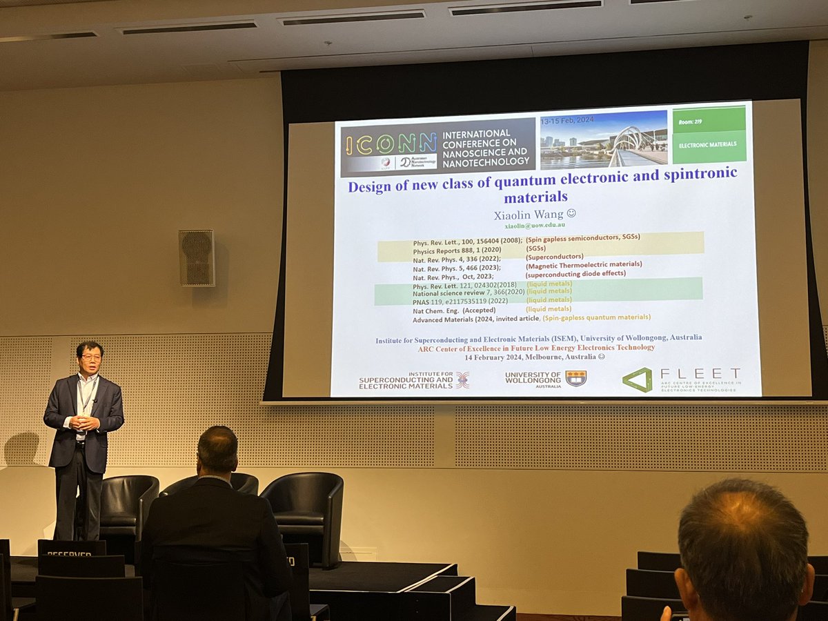 Fatemeh Mokhtari (@fatemeh_mktr) on Twitter photo Starting day 2 at #ICONN24 with an excellent talk from <a href="/XiaolinWang_UOW/">Xiaolin Wang@ISEM_UOW</a> from <a href="/UOW/">UOW</a>. Great catching up with him! #nanotechnology #research <a href="/AnffMaterials/">ANFF Materials</a> Starting day 2 at #ICONN24 with an excellent talk from <a href="/XiaolinWang_UOW/">Xiaolin Wang@ISEM_UOW</a> from <a href="/UOW/">UOW</a>. Great catching up with him! #nanotechnology #research <a href="/AnffMaterials/">ANFF Materials</a>
