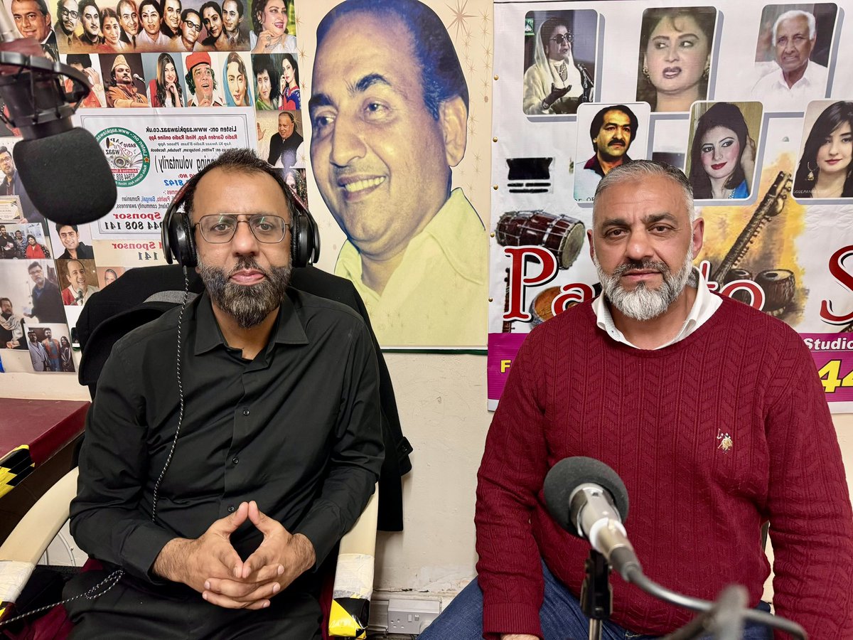 Shahid Butt on <a href="/MrAlii786/">Mr Ali</a>  community wellbeing show