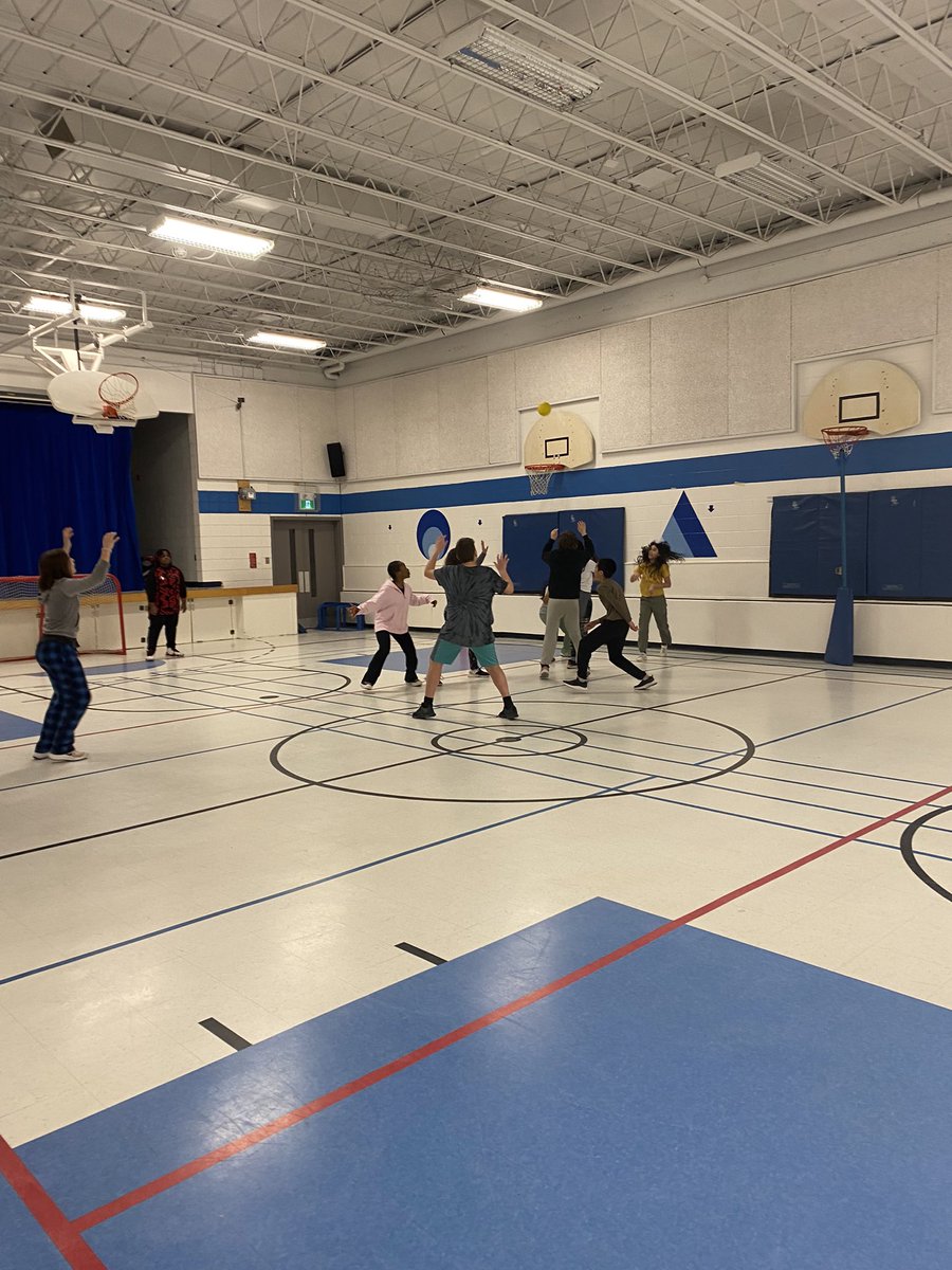 Handball in gym is always a favourite! <a href="/StMichaelOCSB/">St. Michael School (Ottawa)</a>
