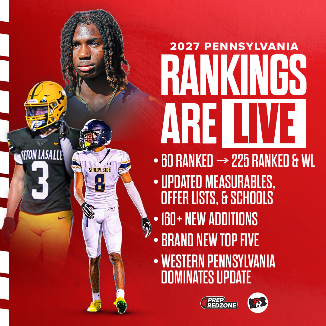 The 2027 Pennsylvania Rankings Update is LIVE Where do you stand among your peers? 👇 prepredzone.com/pennsylvania/r…