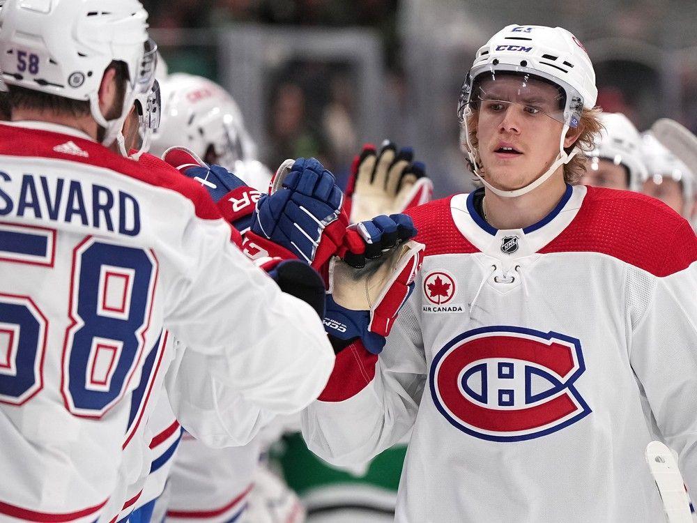 Liveblog: Kaiden Guhle in, Jordan Harris out for Habs vs. Ducks montrealgazette.com/sports/hockey/…