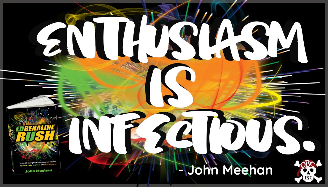What if going to school captured the thrills and excitement of a theme park? Learn MORE about game-changing student engagement inspired by theme parks, mud runs, and escape rooms RIGHT HERE: 📖 daveburgessconsulting.com/books/edrenali… #tlap #dbcincbooks @burgessdave @TaraMartinEDU @MeehanEDU