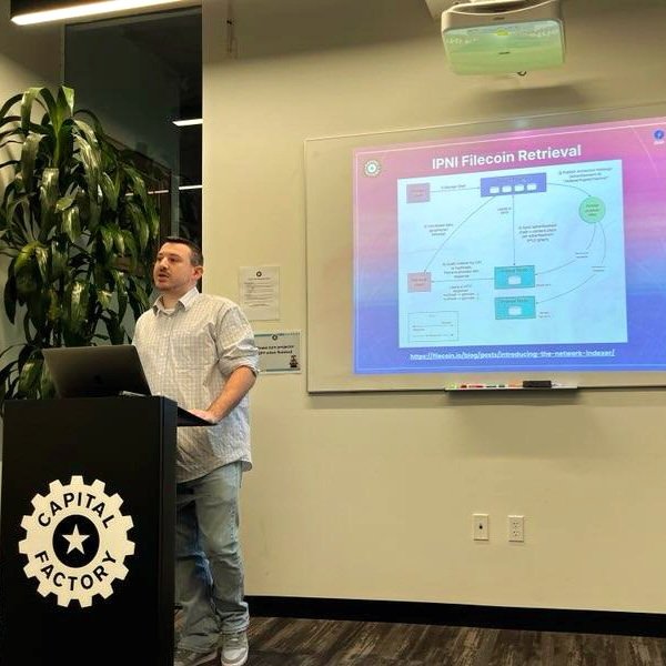 Join us next Wed 7p @CapitalFactory #ATX for another Filecoin Orbit Meetup and of course free 🍺 & 🍕 ! RSVP: t.ly/jLBQb @FilFoundation @austin_orbit #Web3