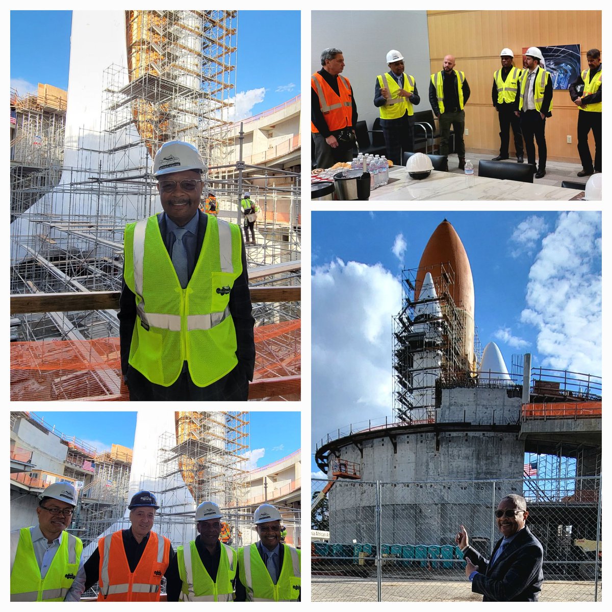 I was honored to host colleagues on a special tour of the #SpaceShuttleEndeavour before the final phase of construction of its permanent home @casciencecenter. This is an amazing public asset/investment that will educate & amaze kids/adults for generations! #AD57 @thelasentinel