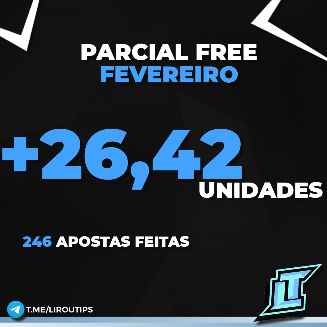LirouTips's tweet photo. Em um período de apenas 13 dias, o grupo FREE registrou  26,42 unidades. 

Este serviço encontra-se integralmente FREE. Convidamos a participar de nosso canal no TELEGRAM! https://t.co/2lPh7OtegF