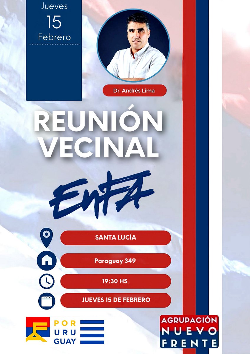Junto a <a href="/AndresLimaFA/">Andres Lima✌️</a> y <a href="/Gonzalo72781031/">Gonzalo Alegre</a> el <a href="/ENFAuy/">EnFA Frente Amplio</a> sigue su militancia recorriendo cada rincón del país. #poruruguay