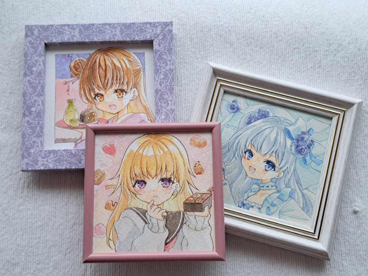 今年のバレンタイン色紙特集は残りミニ色紙3点となりました。ありがとうございます☺️
引き続きお迎えお待ちしています。
🐫 https://t.co/HwEZTv72Qi
鎌倉MONA様での展示も併せてよろしくお願いします🙏
🖼 https://t.co/BP5BiIaw9h
#バレンタインイラスト #ValorantArt