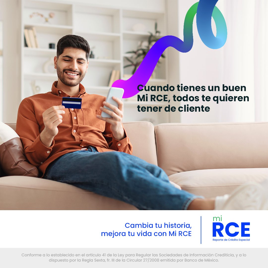 Tu experiencia y responsabilidad en el manejo de tus créditos, te puede abrir las puertas y te ponen presentable para tener más y mejores créditos. 💰🙌🏻

✨Mi RCE te dice qué tan bien lo estás haciendo ante estas entidades. Consulta el tuyo: bit.ly/3SYbJkw