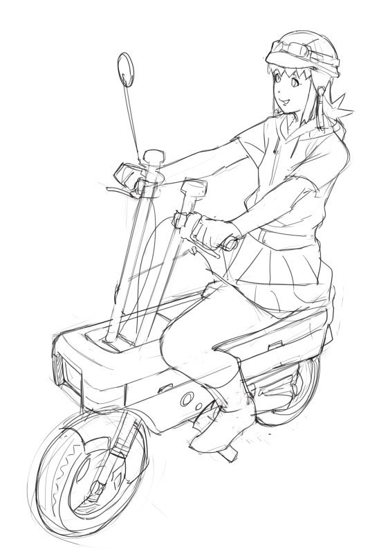 「新しいイラストを描きたいけどしばらくアップしてなかったせいか怖気付いております…」|JUNNY(ジュンニー)のイラスト