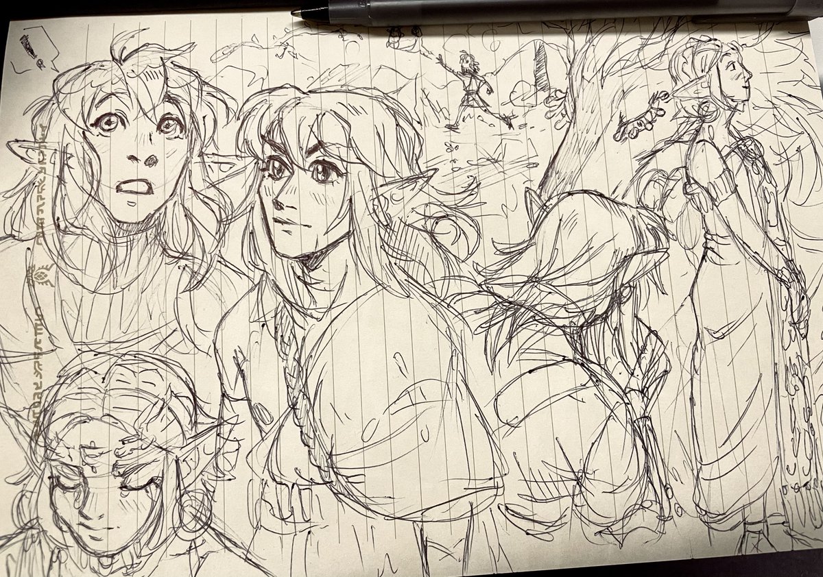 Work sketches~
[ zelda: totk ] 