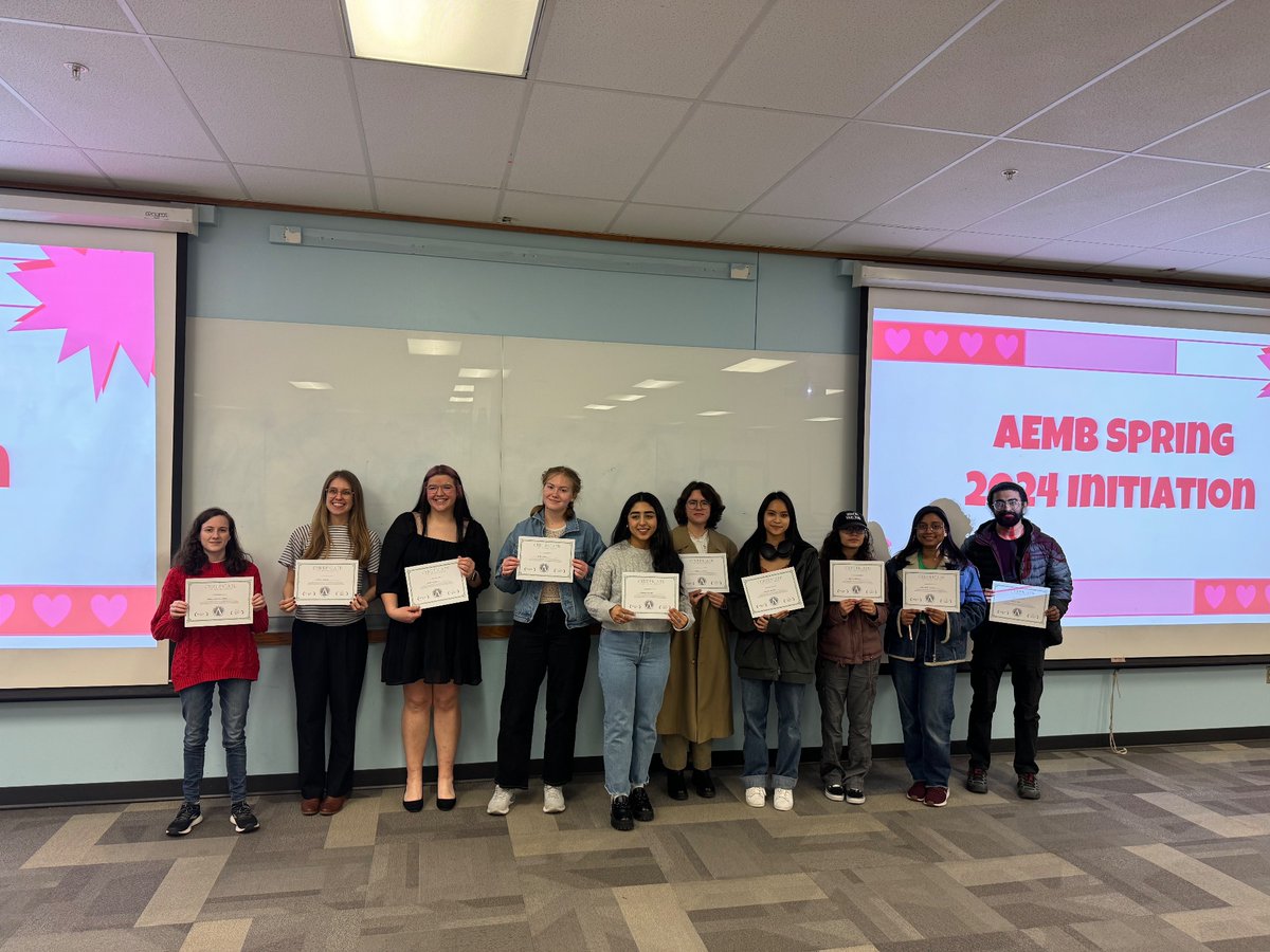 Lovely celebration of our outstanding undergraduate and graduate students. It is always a pleasure working with such great students. <a href="/BMENunt/">UNT Biomedical Engineering Department</a> <a href="/UNTEngineering/">University of North Texas Engineering College</a> #aemb