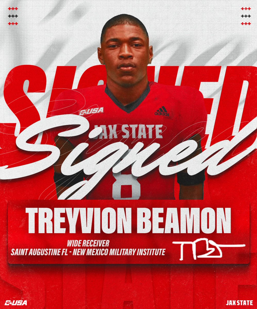 𝐒𝐈𝐆𝐍𝐄𝐃🖋️

Welcome to Jax State, Treyvion Beamon‼️

<a href="/beamon_treyvion/">Treybeamon3</a> 

#HardEdge | #NSD24