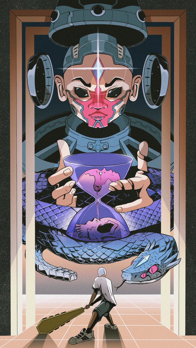 MM # - 05

The 5th piece in the Maquina Muertes series, and a member of the Slimes Family, iykyk.

Available for auction tomorrow on <a href="/foundation/">Foundation 🌐</a>.