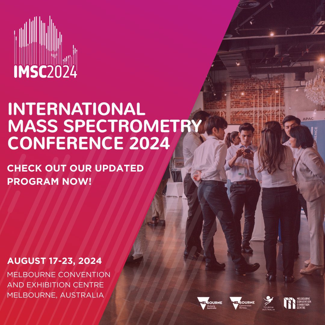 Have you checked out the latest program update for #IMSC2024? Get ready to enhance your mass spec experience with new daily innovation stage talks and nightly workshops, in addition to the core scientific program. Start planning now! Visit lnkd.in/gdq_bSfP to learn more